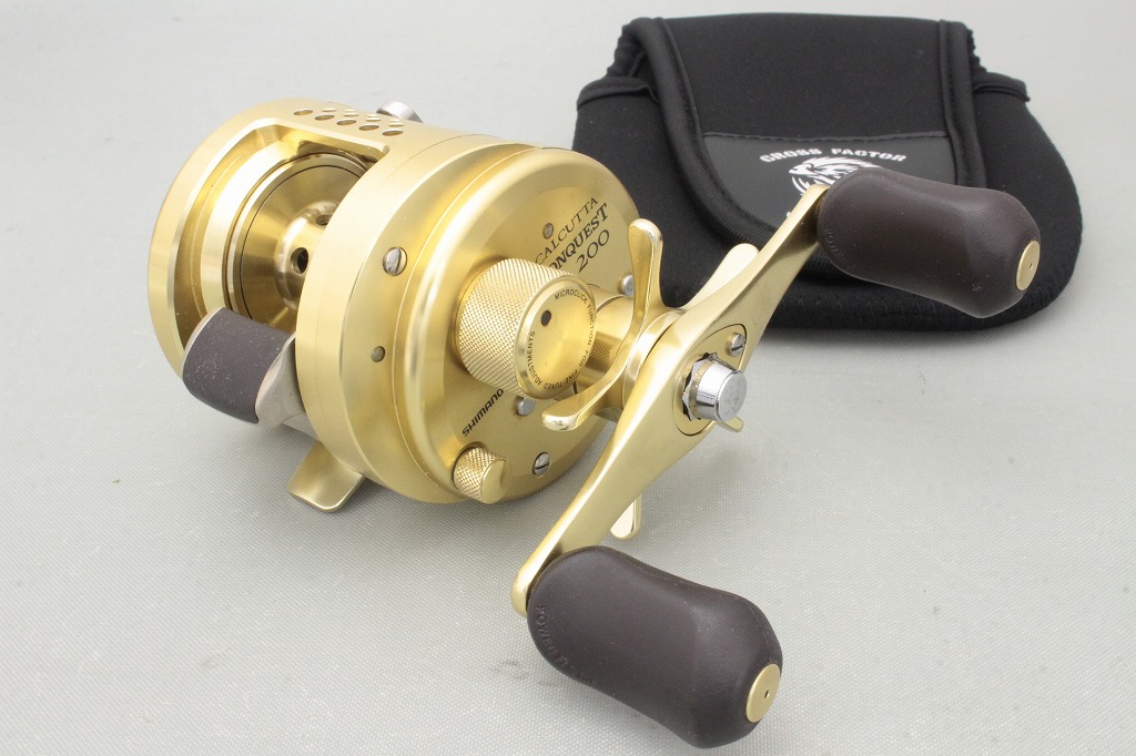 Shimano CALCUTTA CONQUEST 200 RH Baitcasting Reel B9167 USED – North-One  Tackle