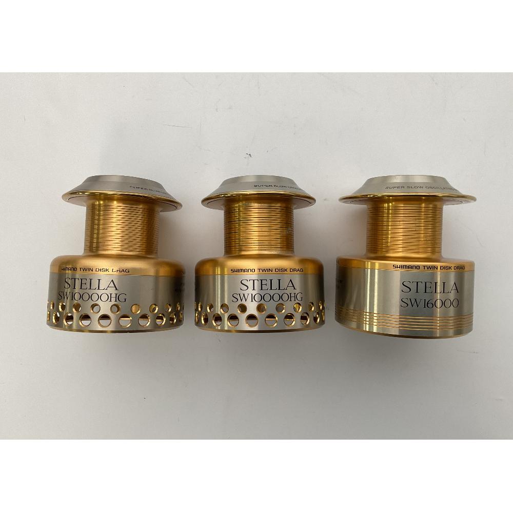 SHIMANO STELLA SW10000HG SWスプール16000 Shimano 01 STELLA SW 10000-HG and 16000 Spool 3 Set | eBay