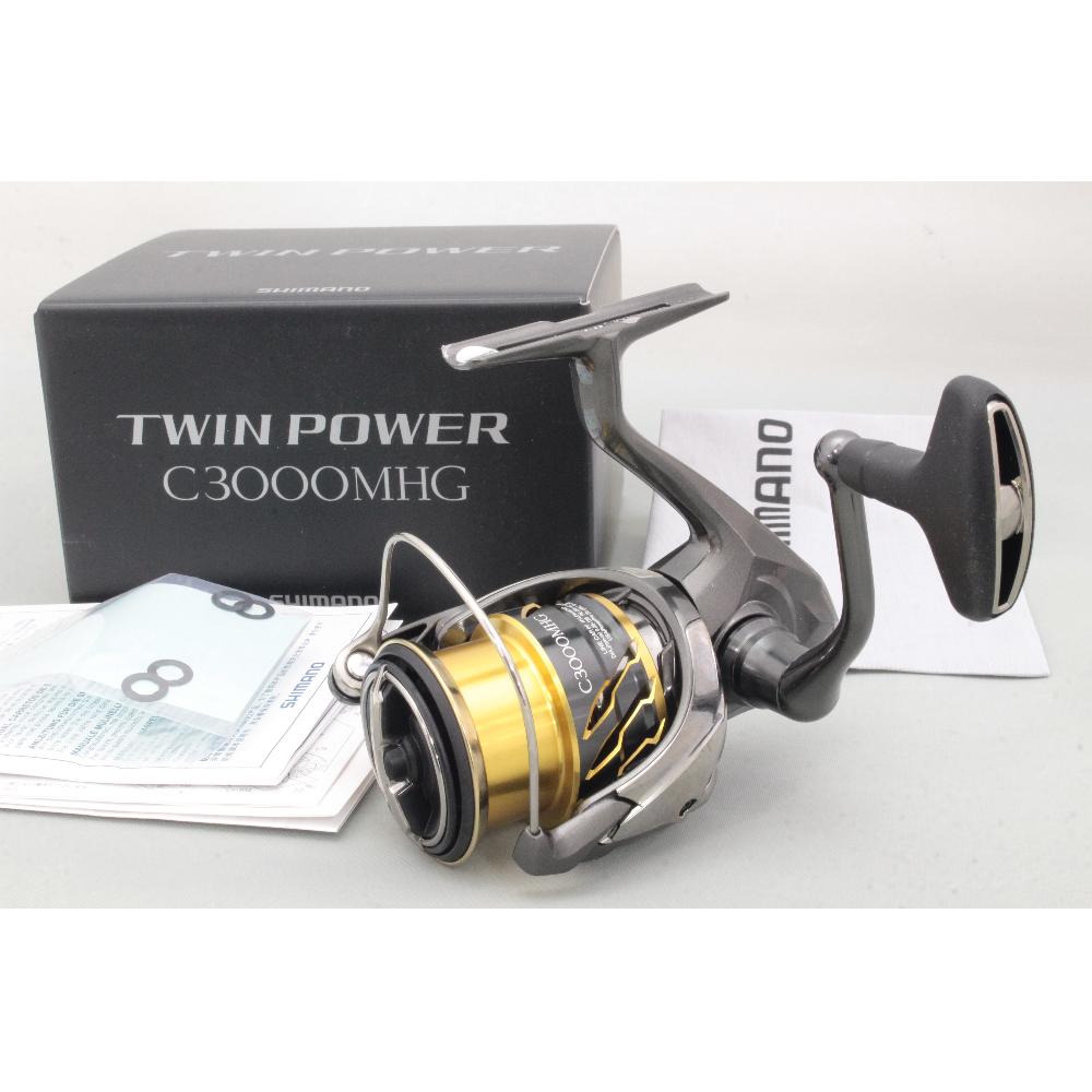 Shimano 20 TWIN POWER C3000MHG Spinning Reel 4969363041418 – North-One  Tackle