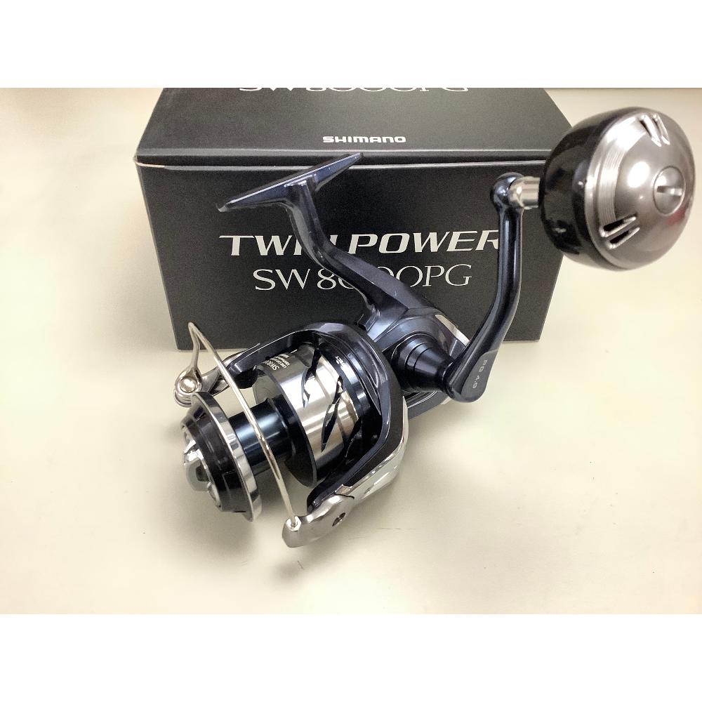 リール SHIMANO TWIN POWER 21 SW 8000PG Shimano 21 Twin Power SW 8000PG – JDM TACKLE HEAVEN