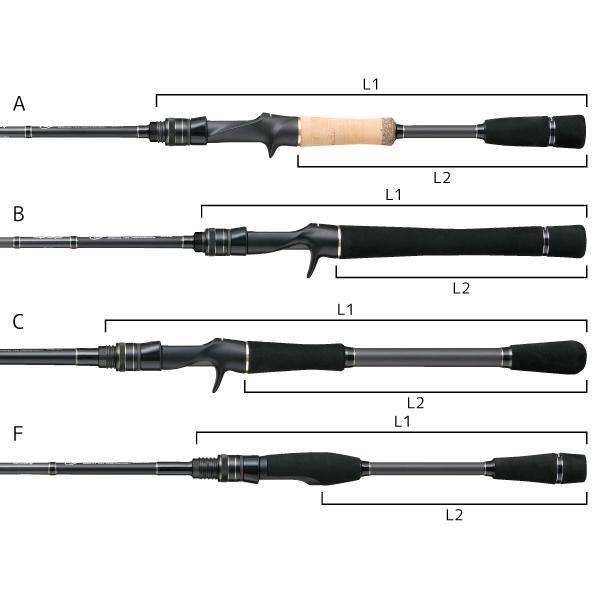 Tailwalk FULLRANGE C83XH-CC Baitcasting Rod for Bass | eBay