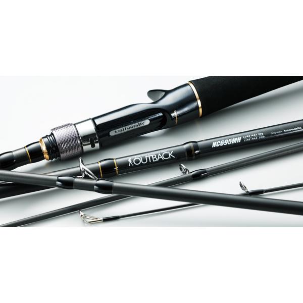 tailwalk アウトバックNC624M Amazon | テイルウォーク(tailwalk) ロッド アウトバック NC624M