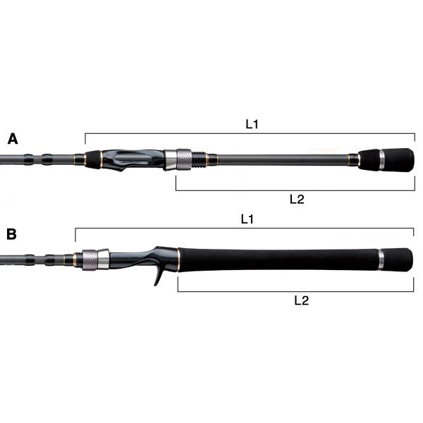 Tailwalk OUTBACK NC695MH Baitcasting Rod for Bass | eBay