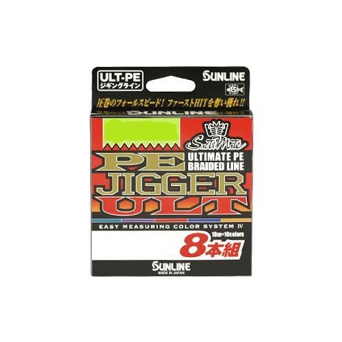 SUNLINE Fishing Line PE Jigger ULT X8 600m #1.7 30lb PE
