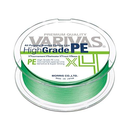 Detalles De Varivas Alto Grado Pe X4 Flash Verde 150m 2 136 Kg Pe Trenza Line